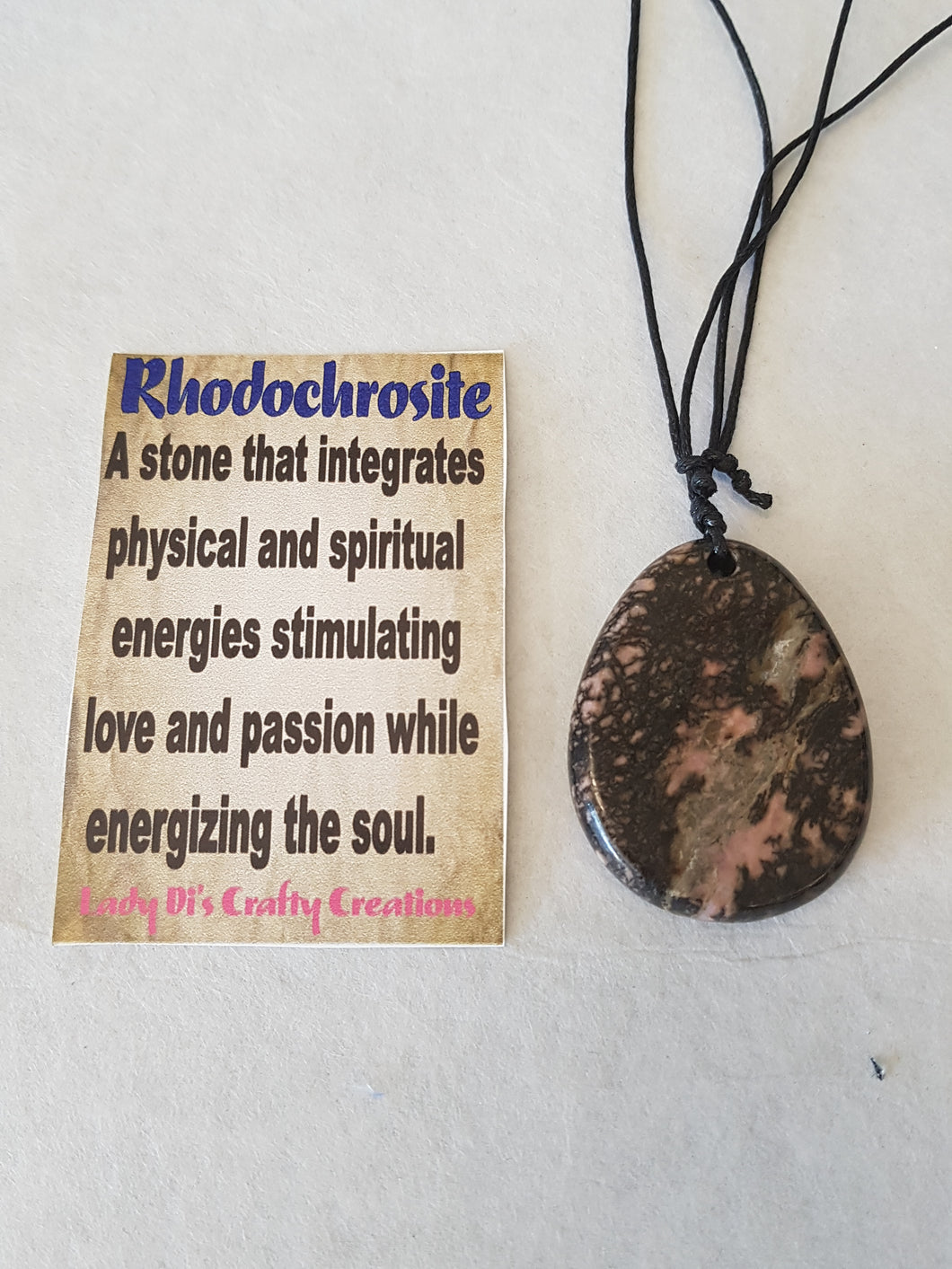Rhodochrosite Necklace