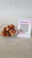 Peach Moonstone Tumbled Stones