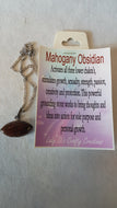 Mahogany Obsidian Necklace