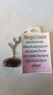 Mahogany Obsidian Necklace