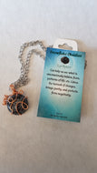 Snowflake Obsidian Necklace