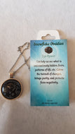 Snowflake Obsidian Necklace
