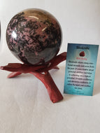 Rhodonite Sphere