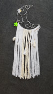 Metal Crescent Moon Decor