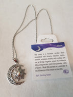 Moon and Sun Necklace