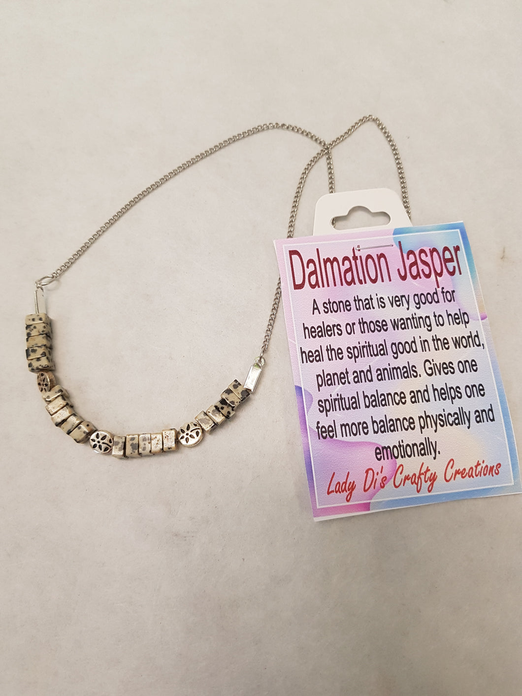 Dalmation Jasper Necklace