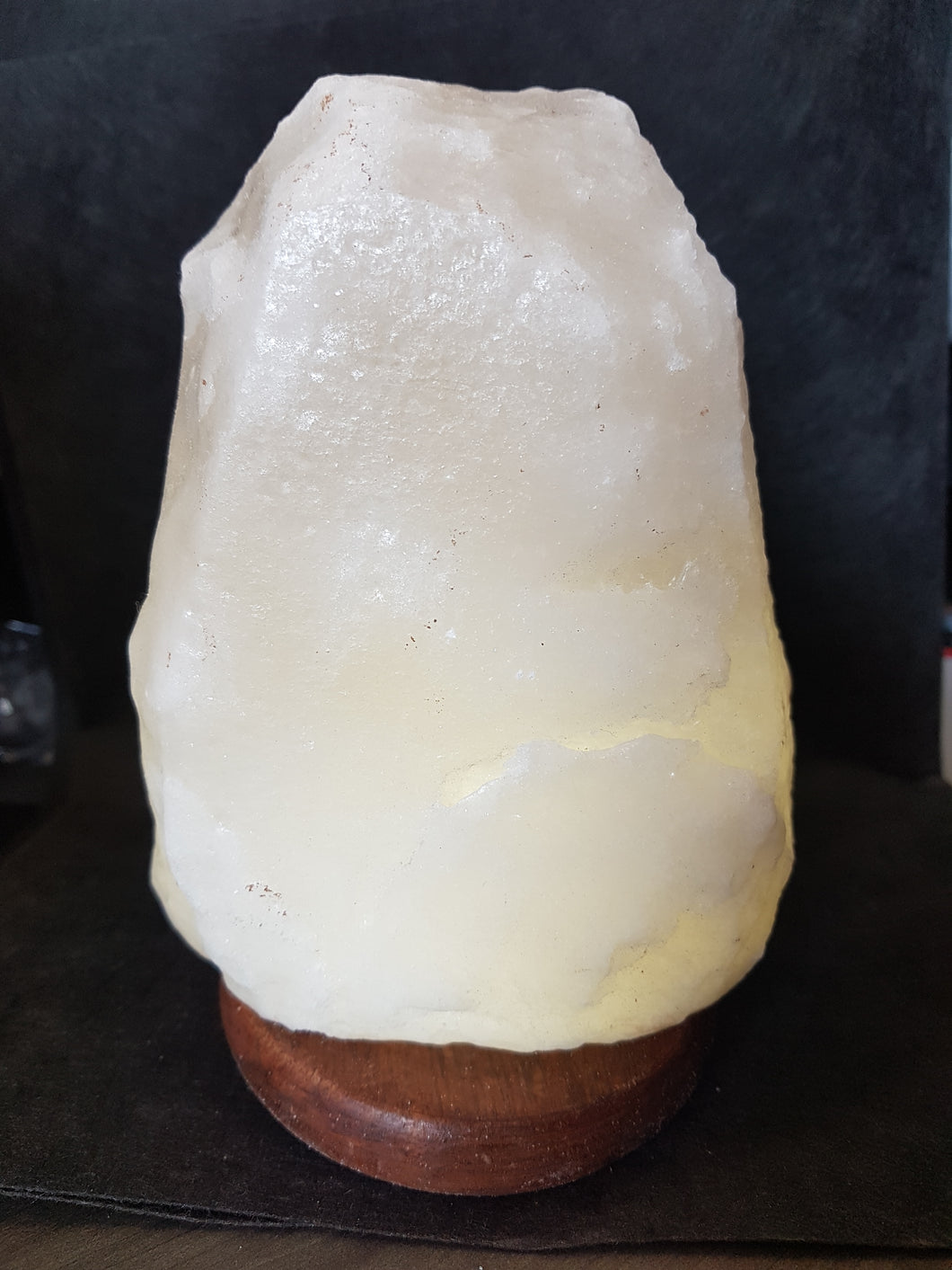 White Himalayan Salt Lamp