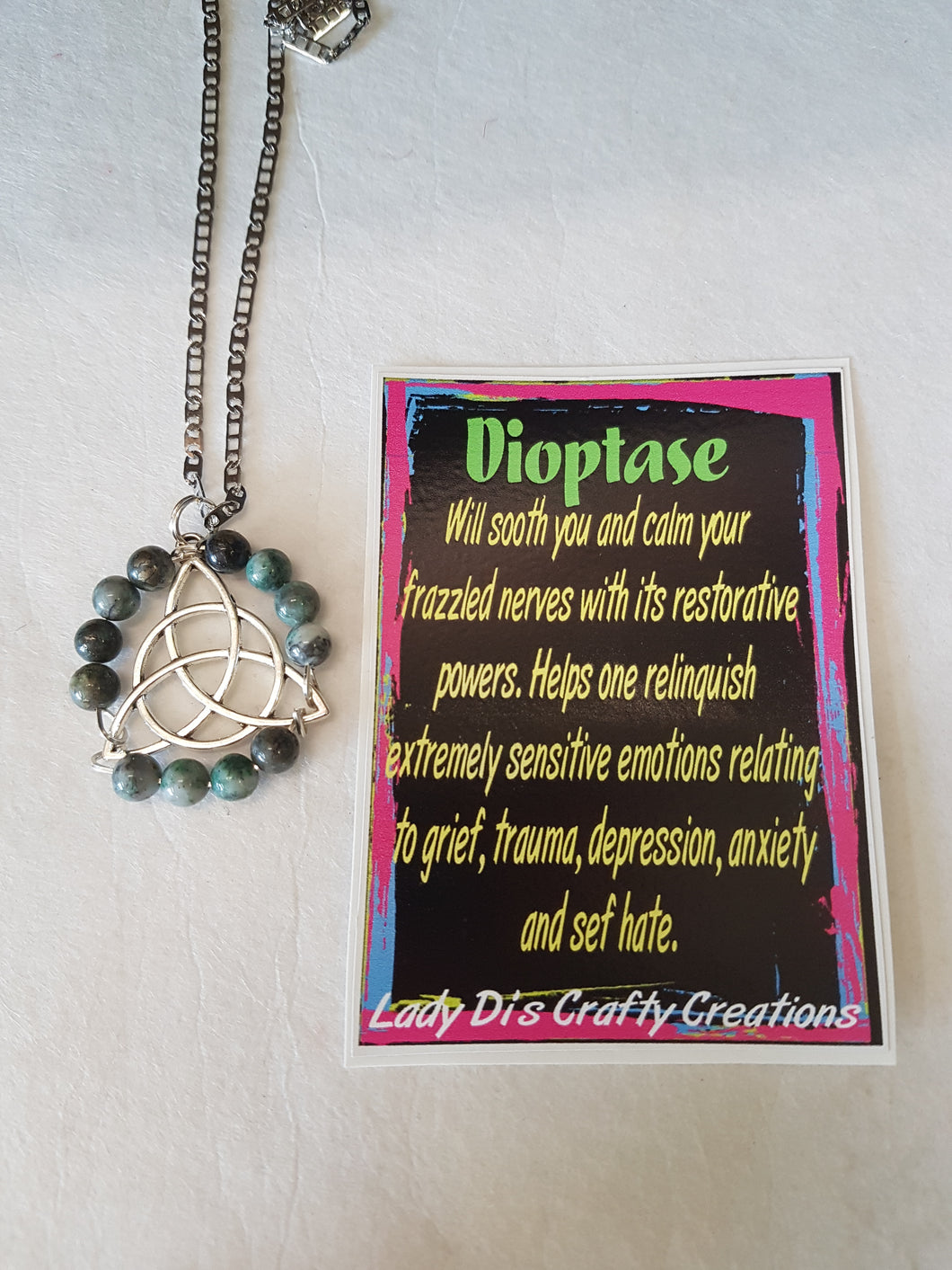 Dioptase Necklace