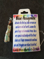 Blue Aragonite Necklace