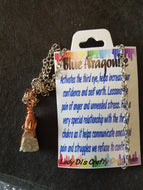 Blue Aragonite Necklace