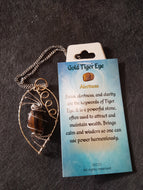 Gold Tiger Eye Necklace