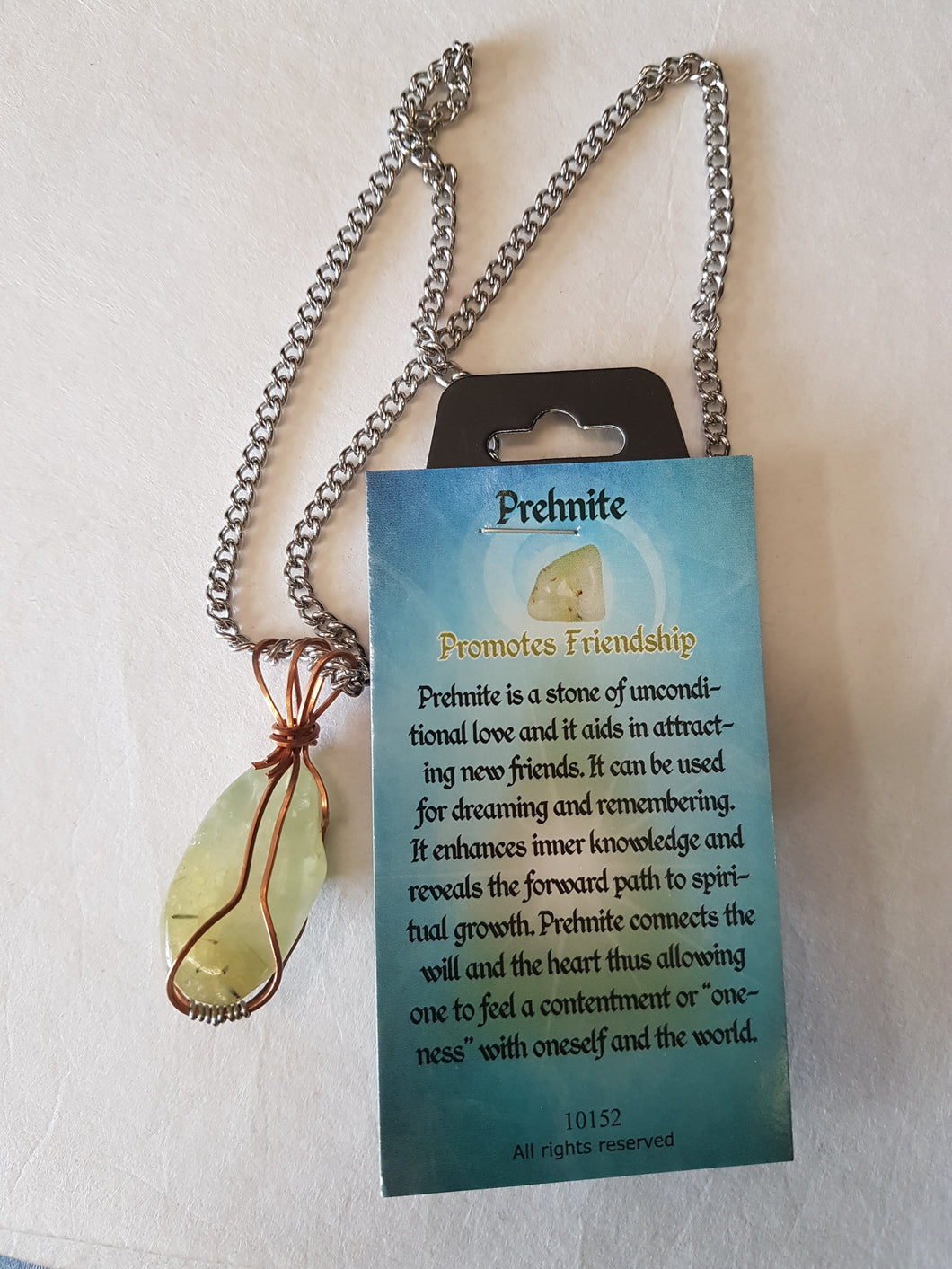 Prehnite Necklace