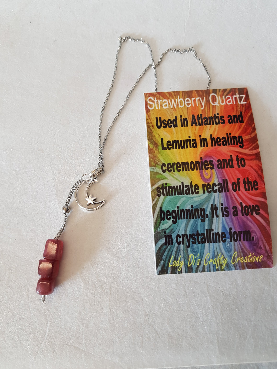 Strawberry Quartz Necklace