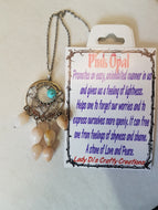 Pink Opal Necklace