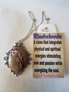 Rhodochrosite Necklace