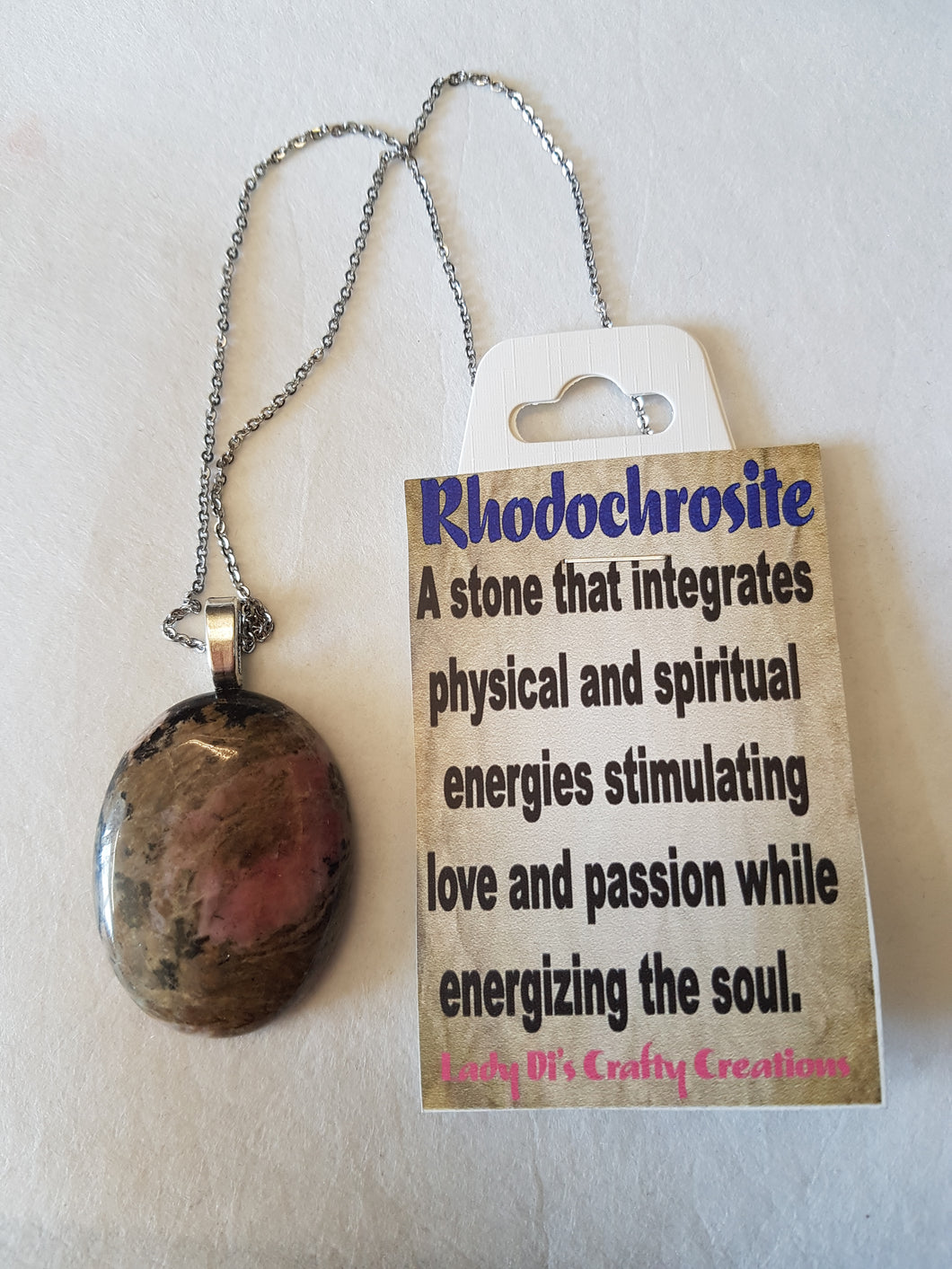 Rhodochrosite Necklace