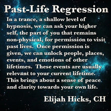 Load image into Gallery viewer, Past Life Regression Hypnotherapy
